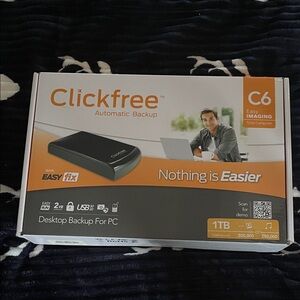 Clickfree C6 Automatic Backup 1TB